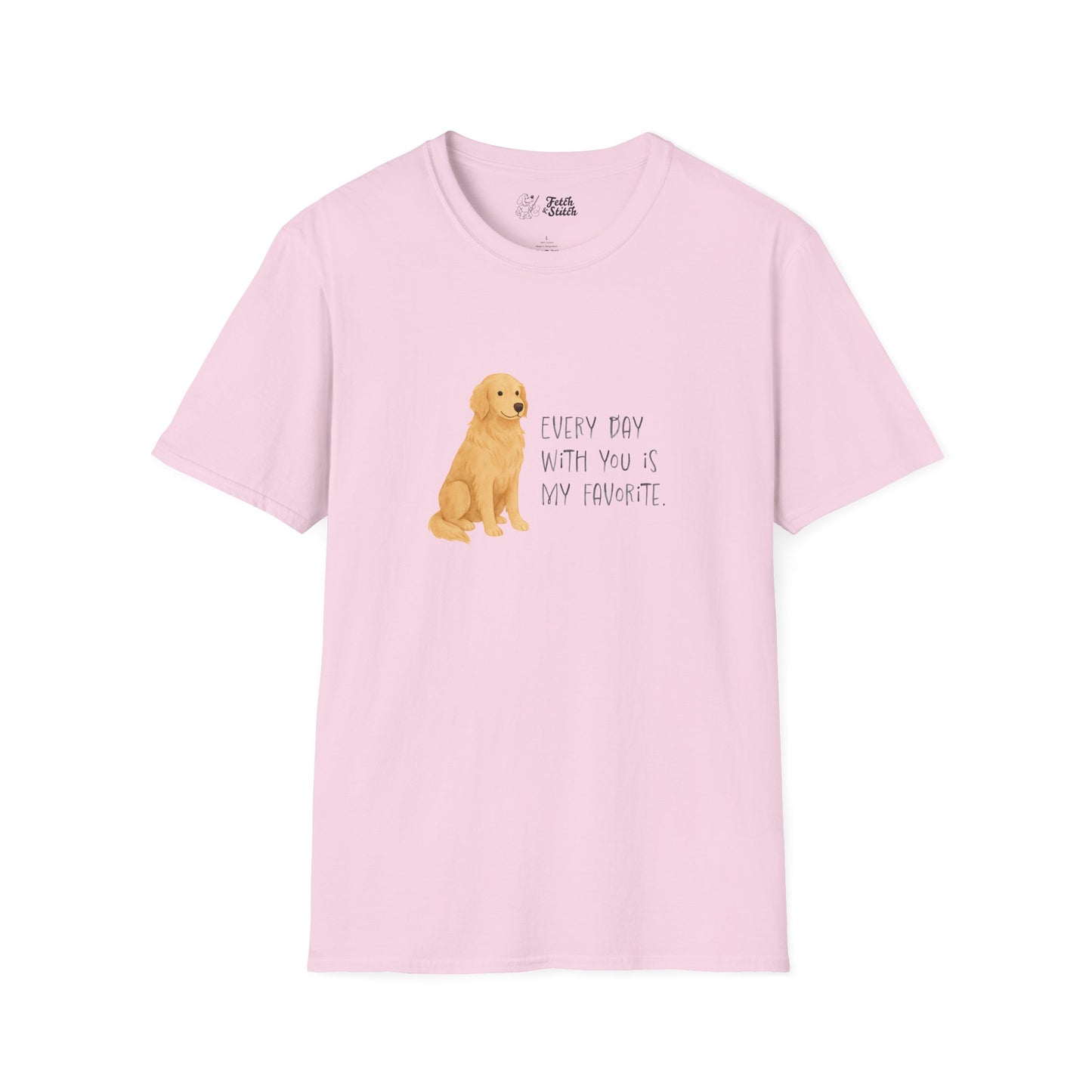 Love message Golden Retriever
