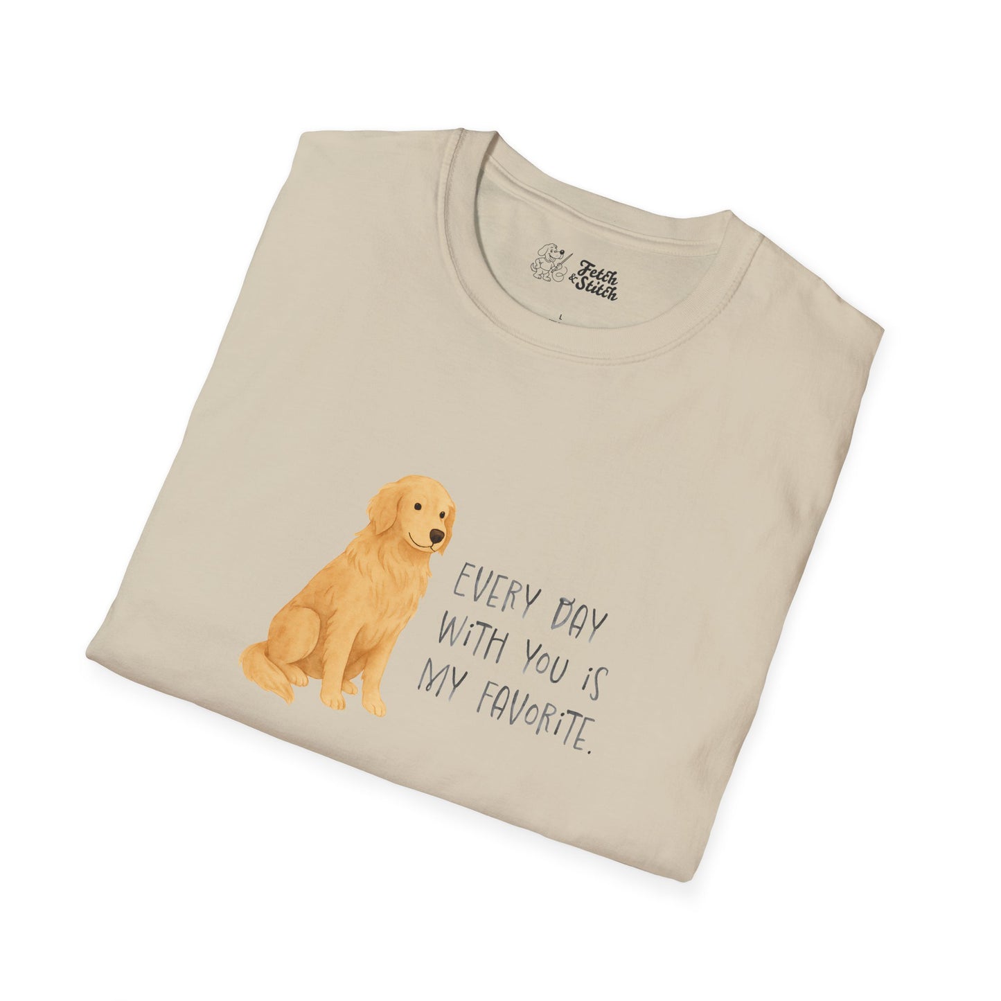 Love message Golden Retriever