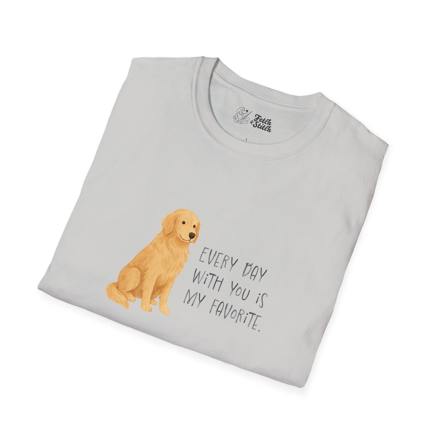 Love message Golden Retriever