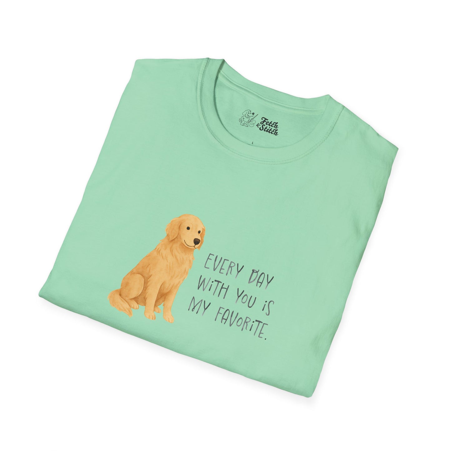 Love message Golden Retriever