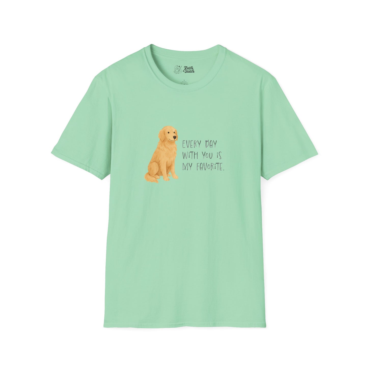 Love message Golden Retriever