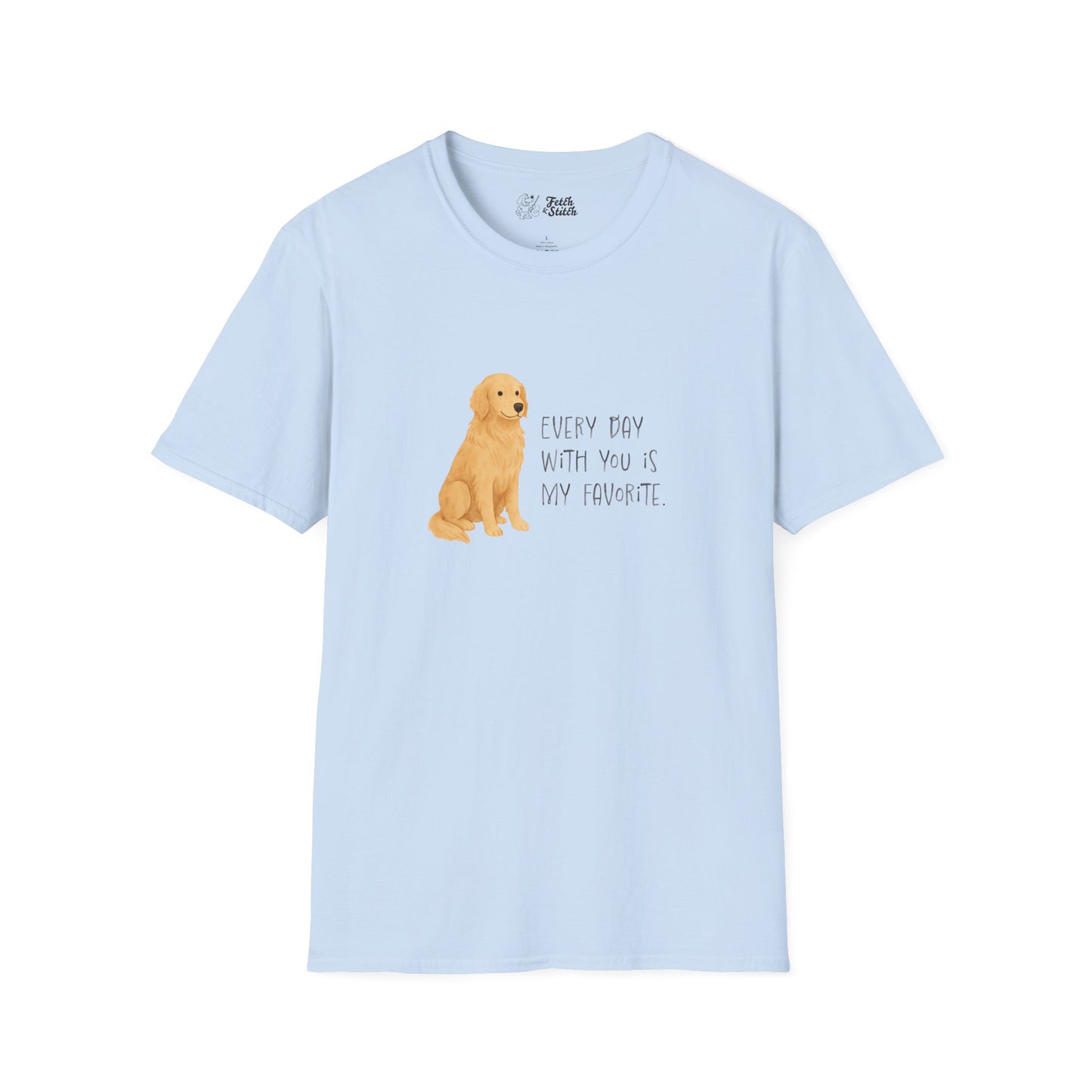 Love message Golden Retriever