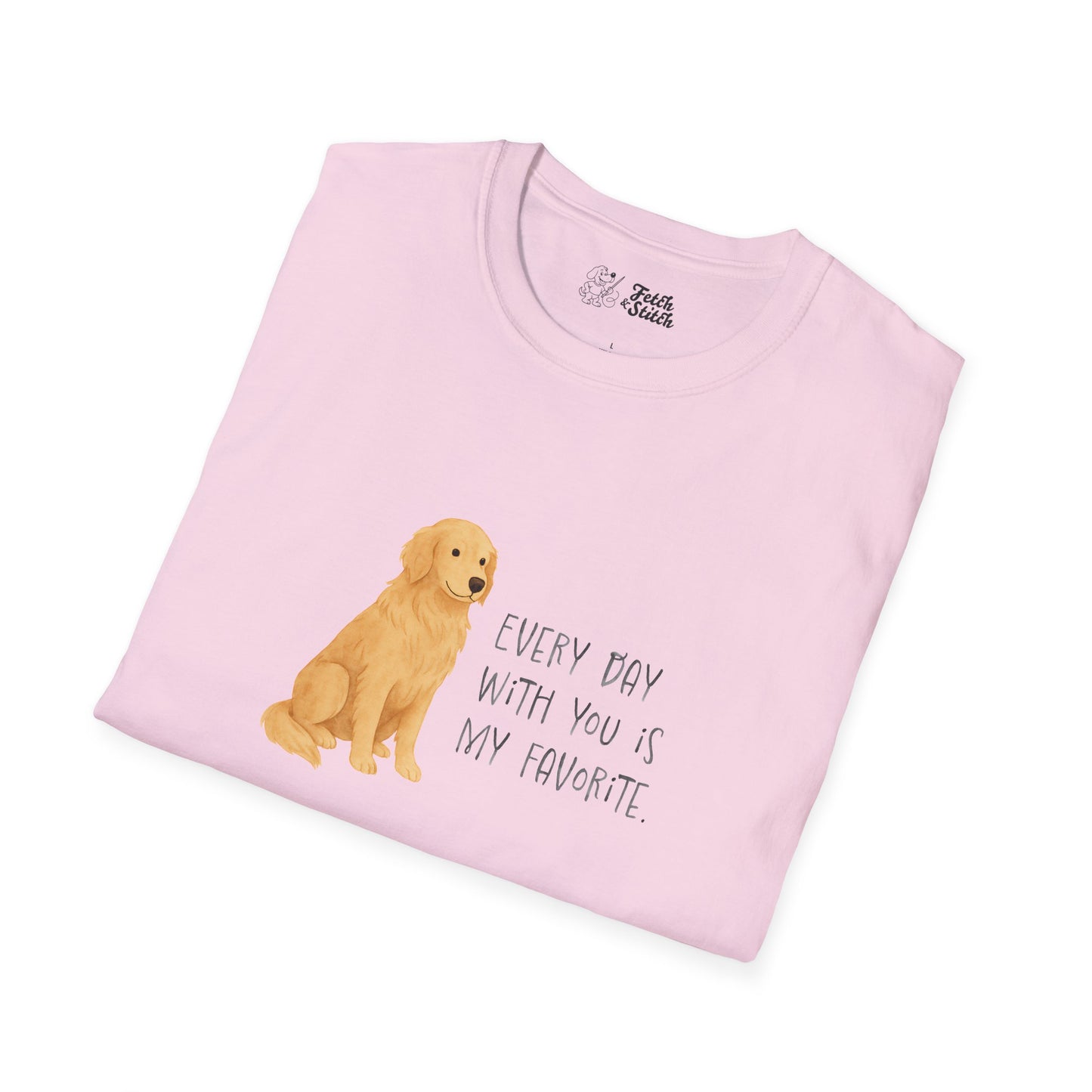 Love message Golden Retriever