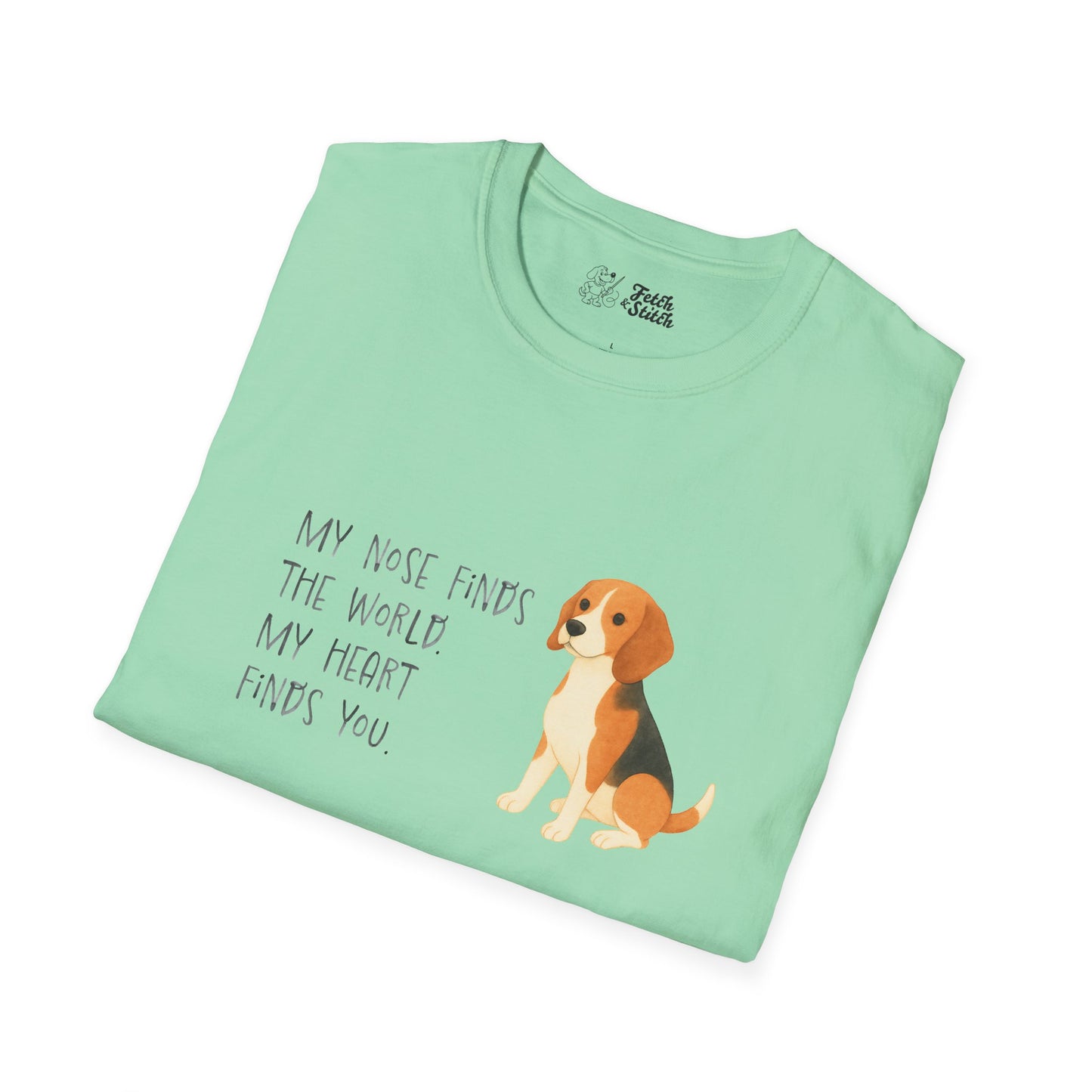 Love message Beagle