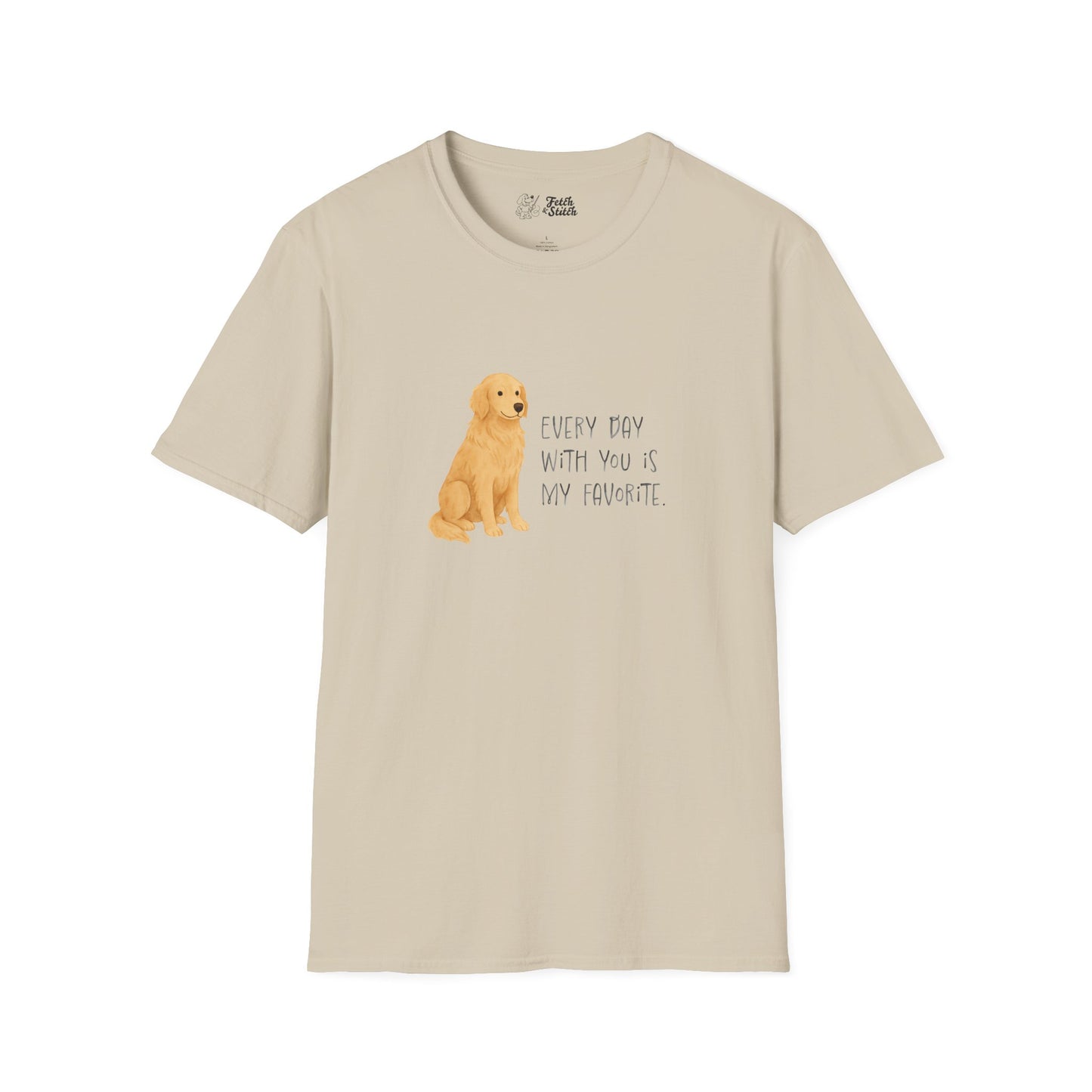 Love message Golden Retriever