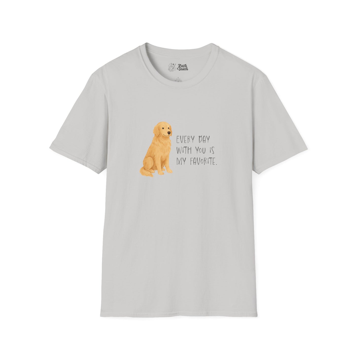 Love message Golden Retriever
