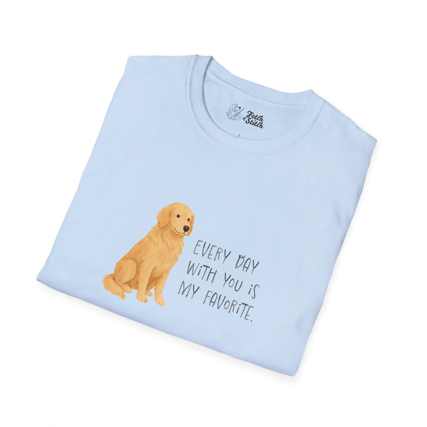 Love message Golden Retriever