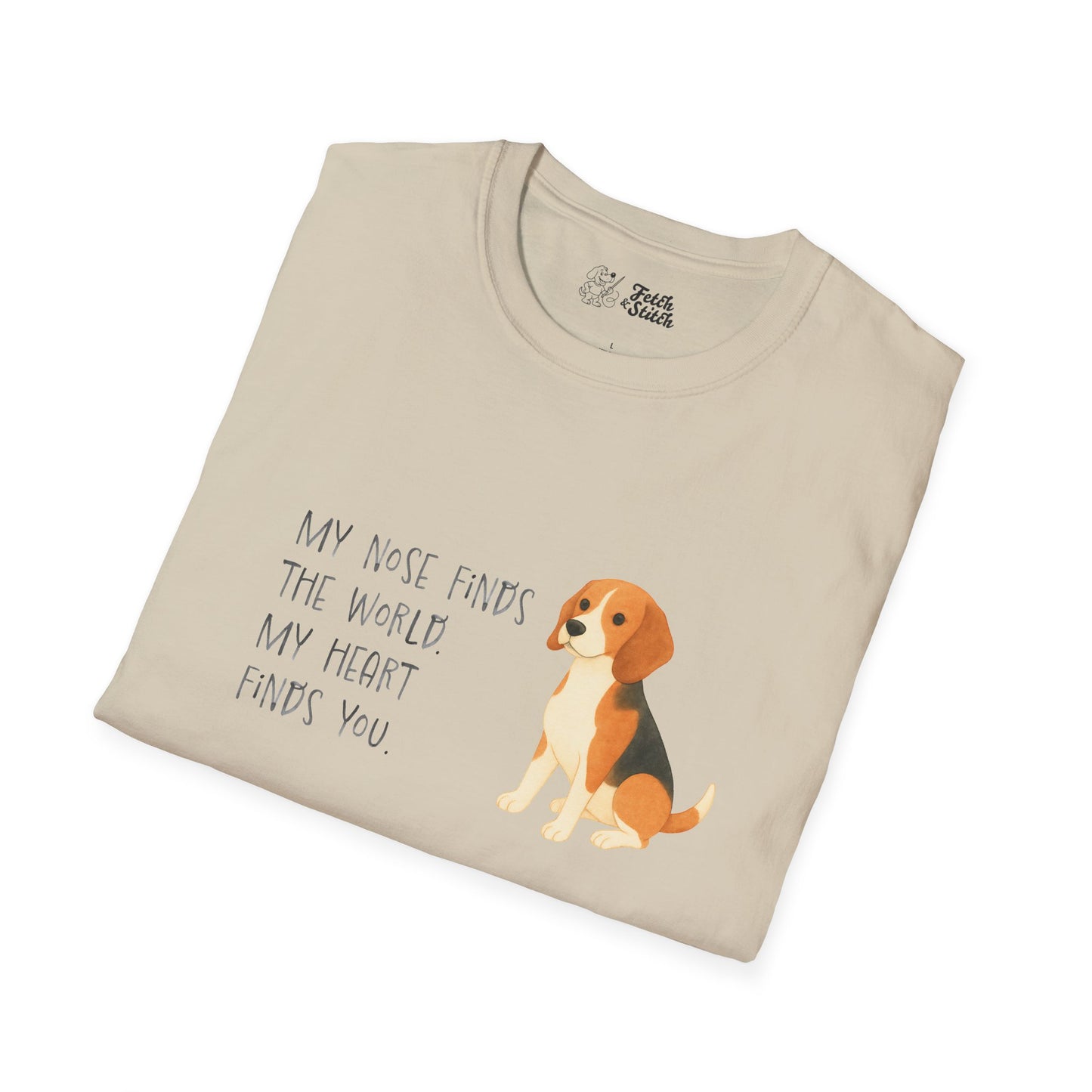 Love message Beagle