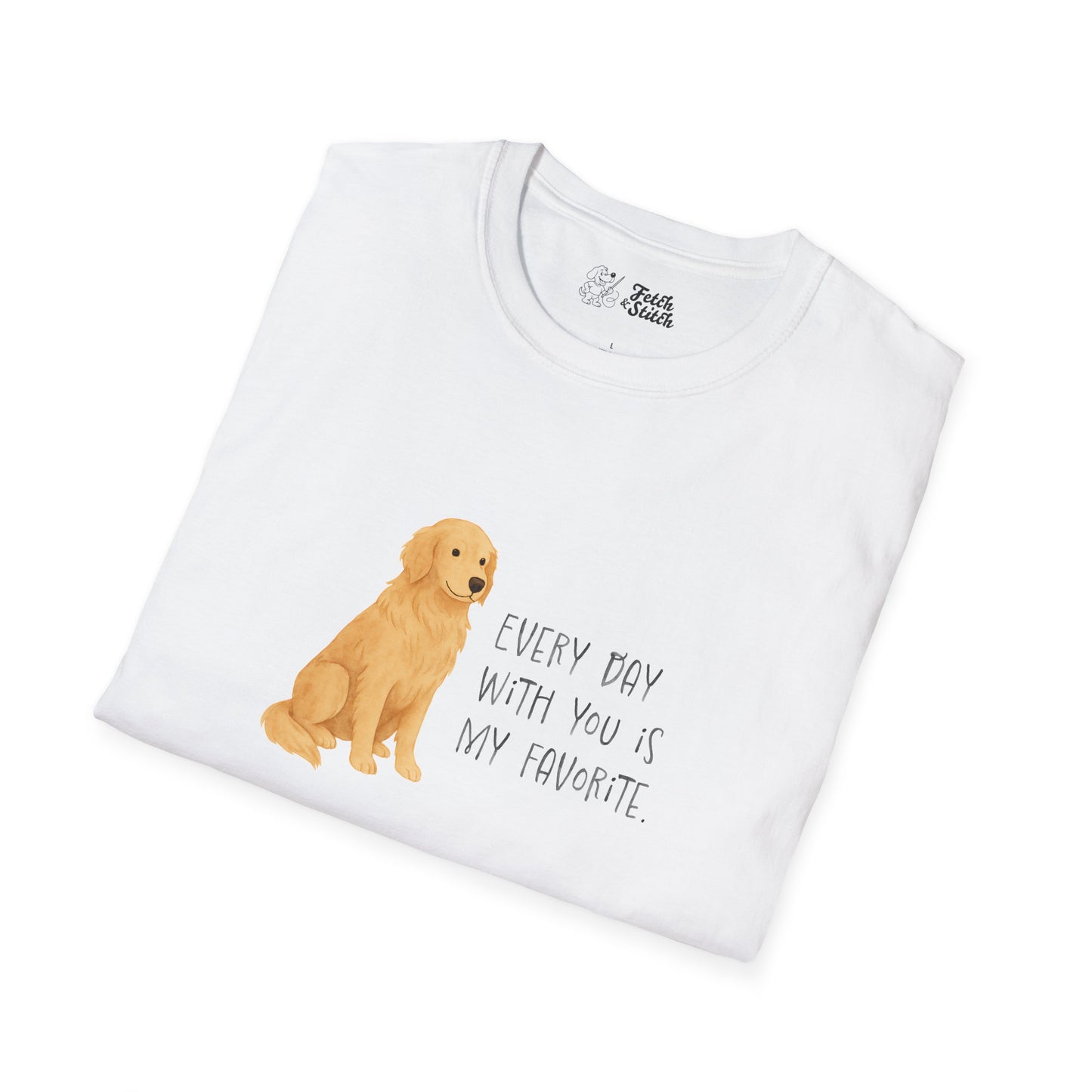 Love message Golden Retriever