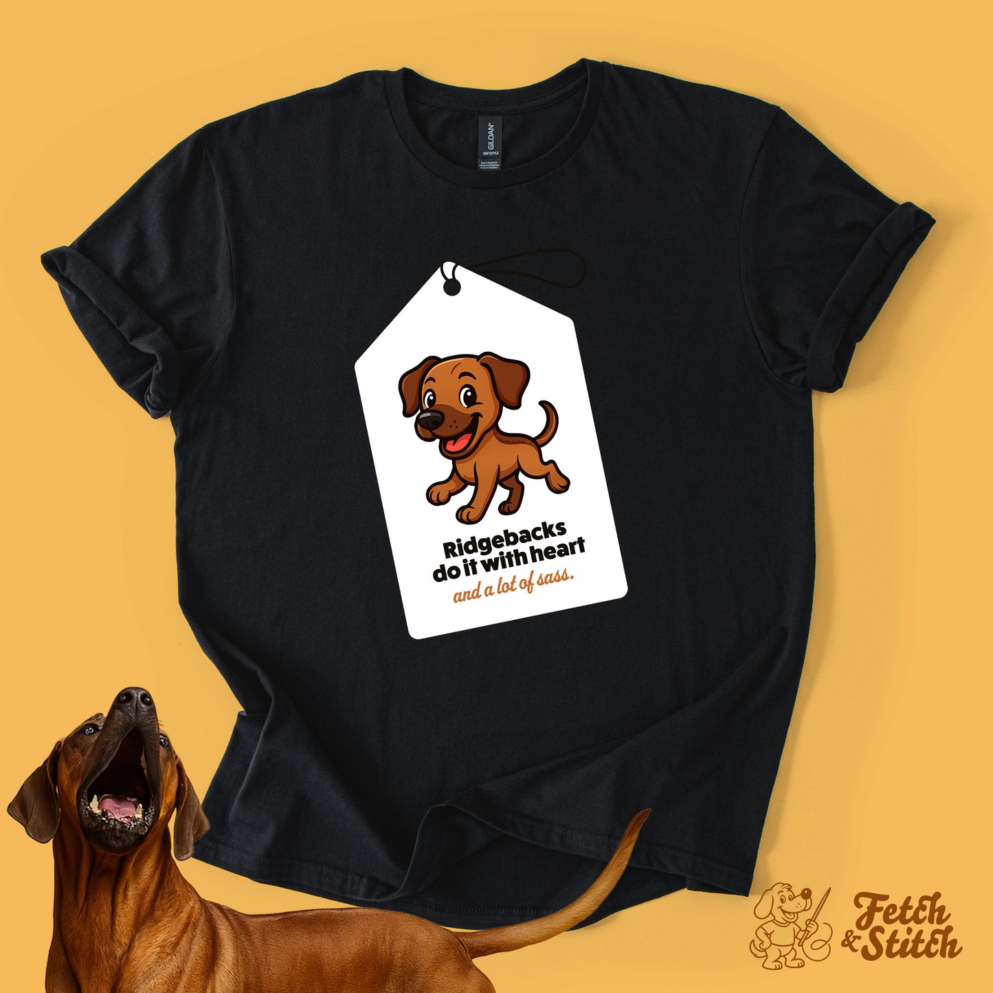 Rhodesian Ridgeback Tag