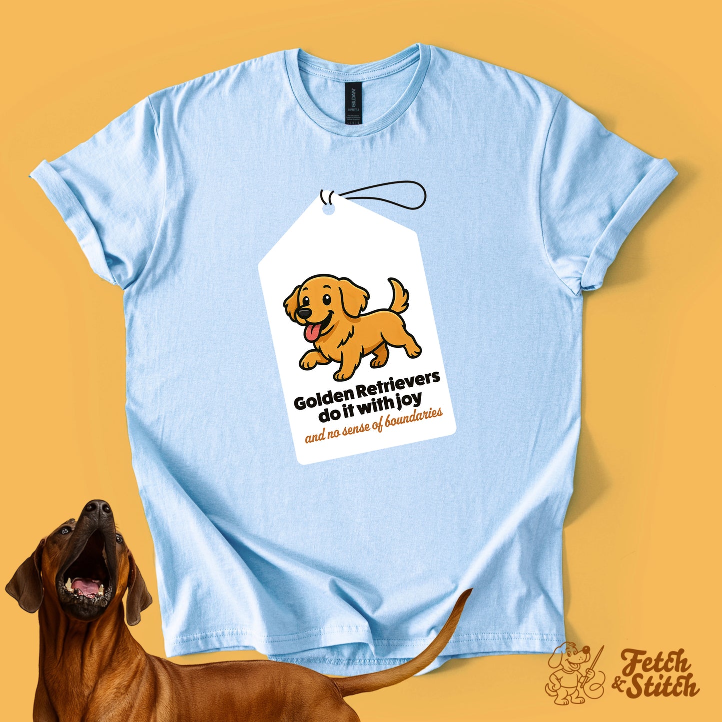 Golden Retriever Tag