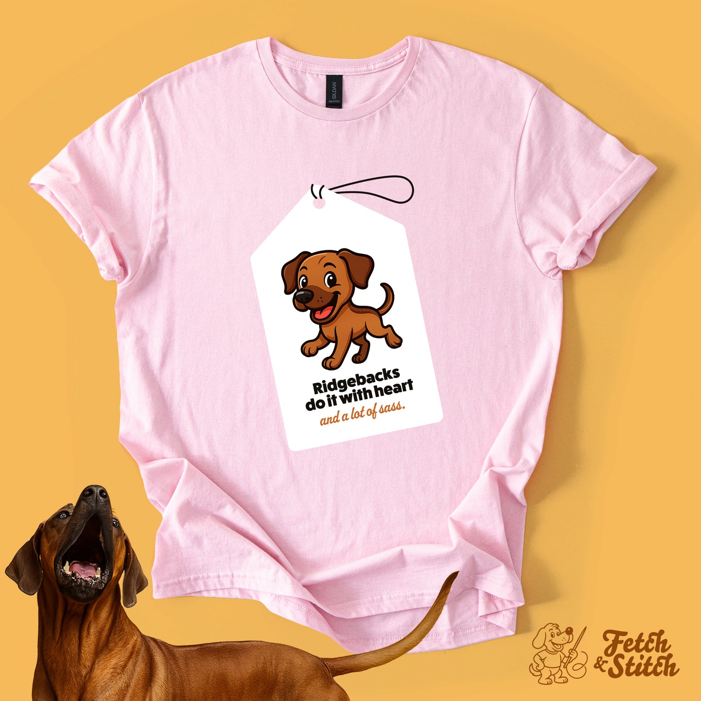 Rhodesian Ridgeback Tag