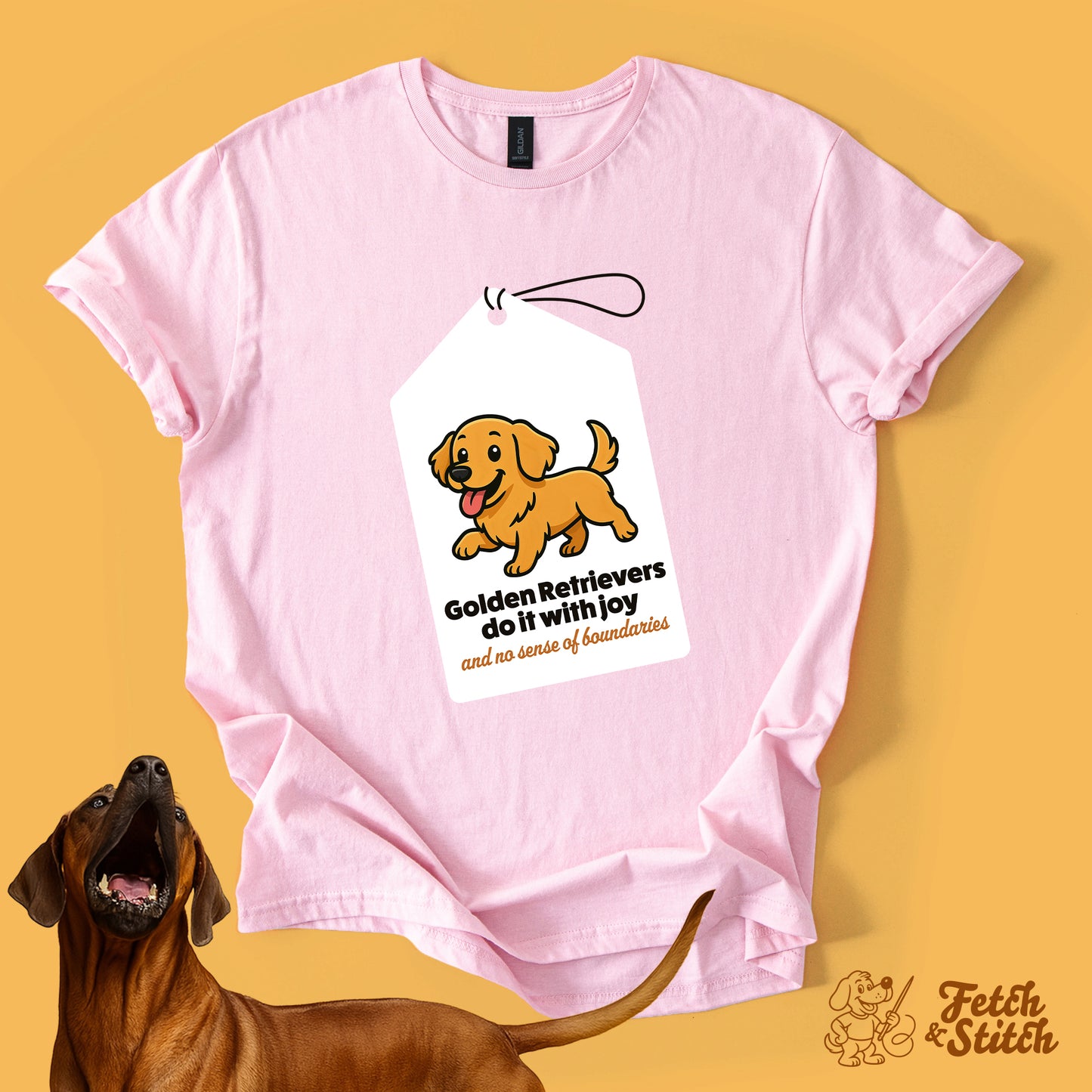 Golden Retriever Tag