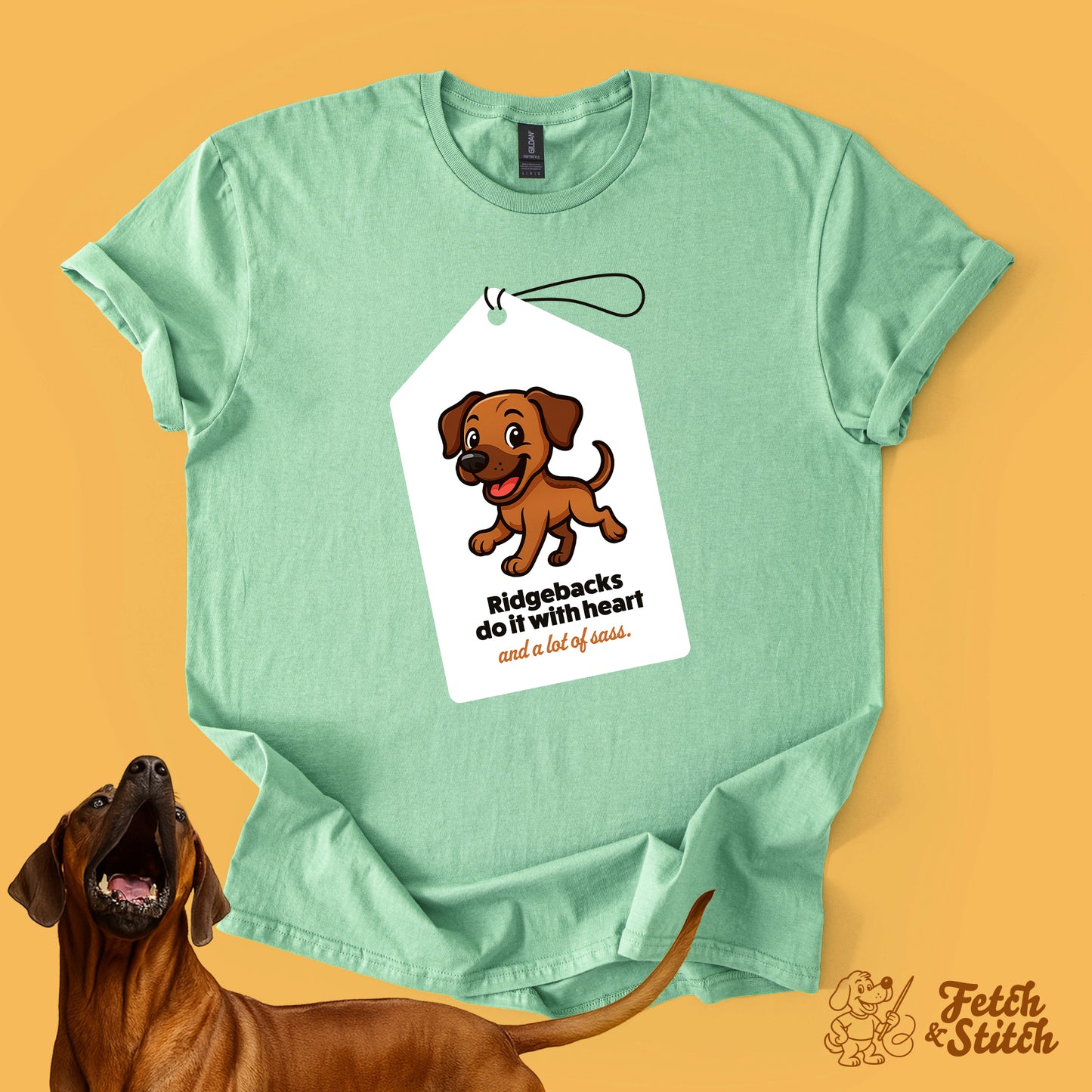 Rhodesian Ridgeback Tag
