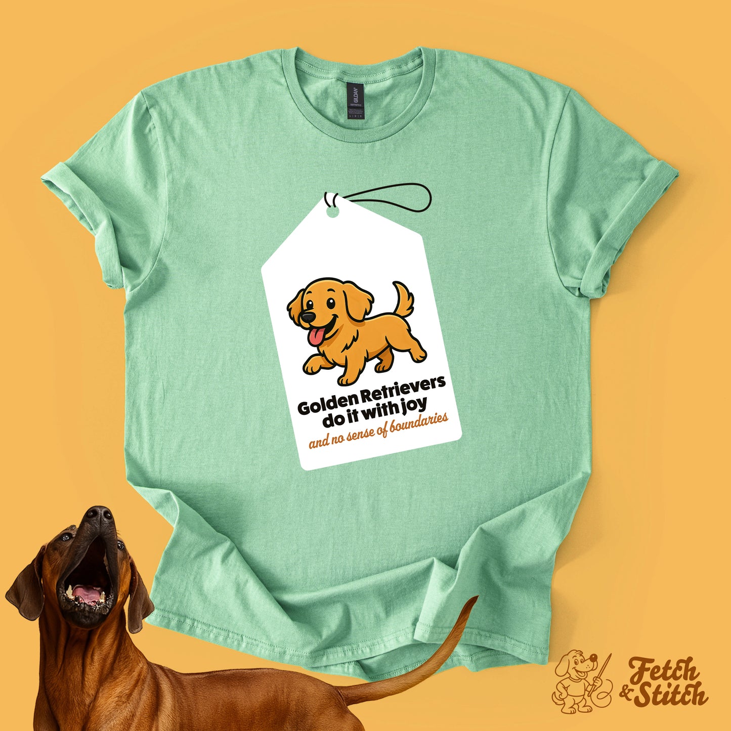 Golden Retriever Tag