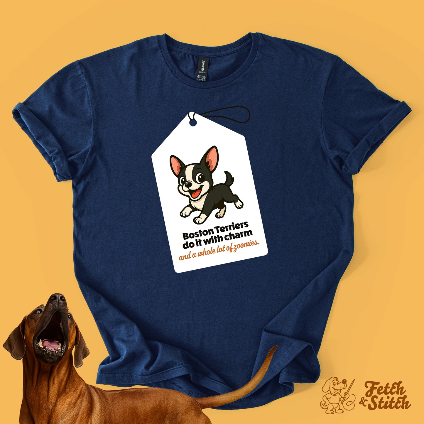 Boston Terrier Tag