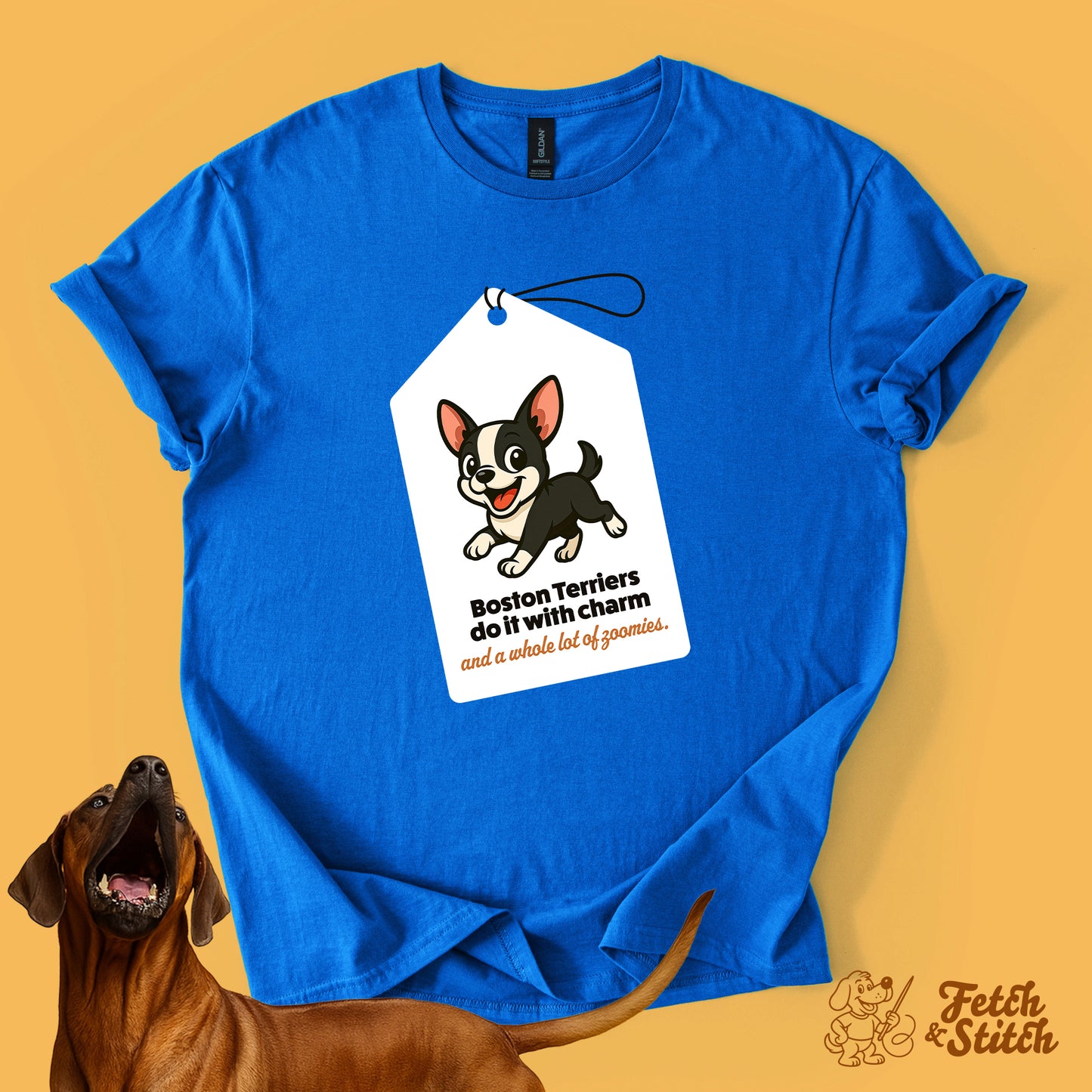 Boston Terrier Tag