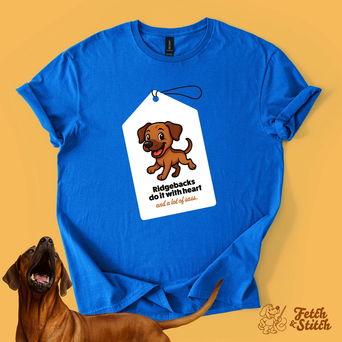 Rhodesian Ridgeback Tag