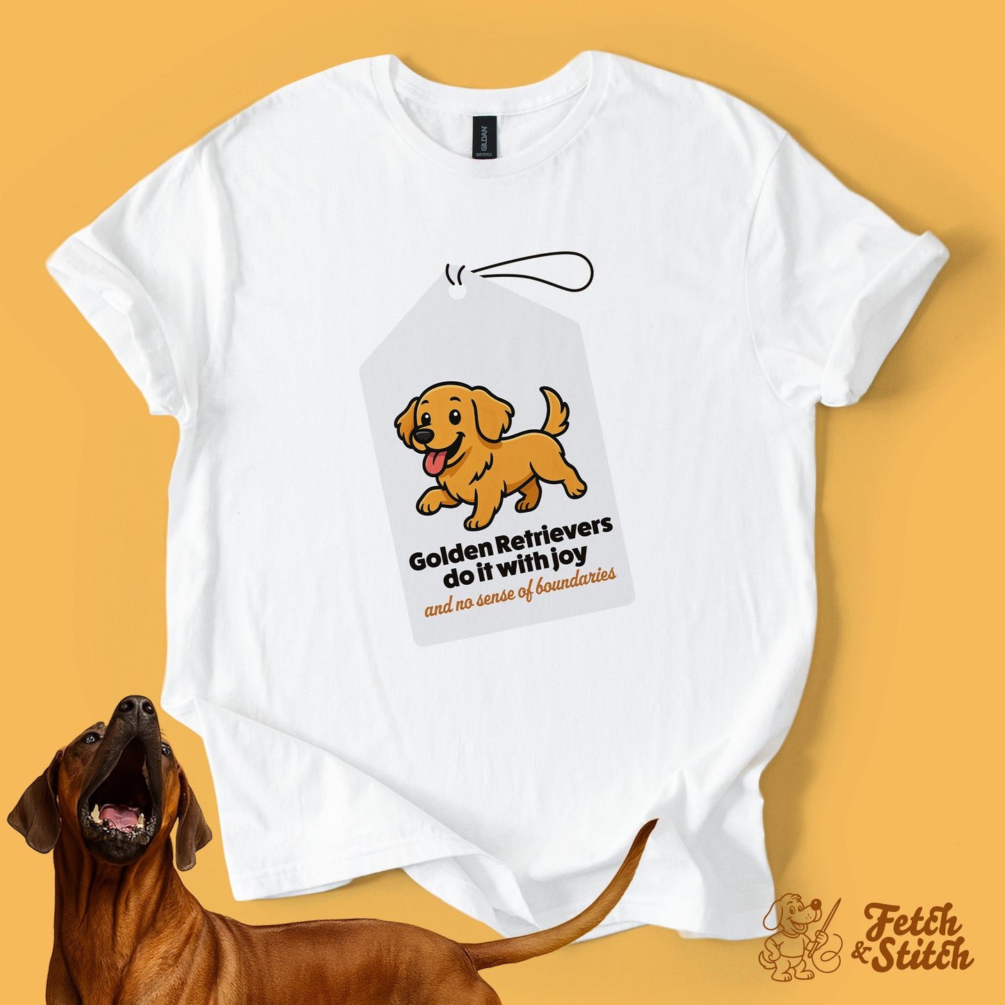 Golden Retriever Tag