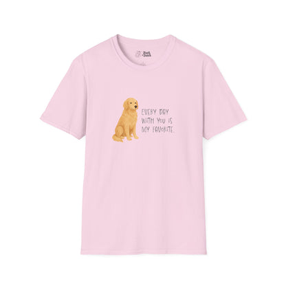 Love message Golden Retriever