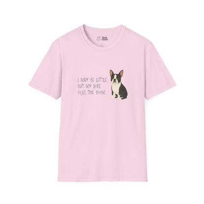Love message Boston Terrier