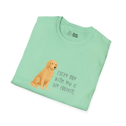 Love message Golden Retriever