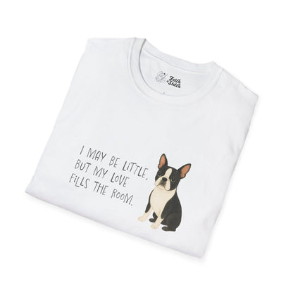 Love message Boston Terrier