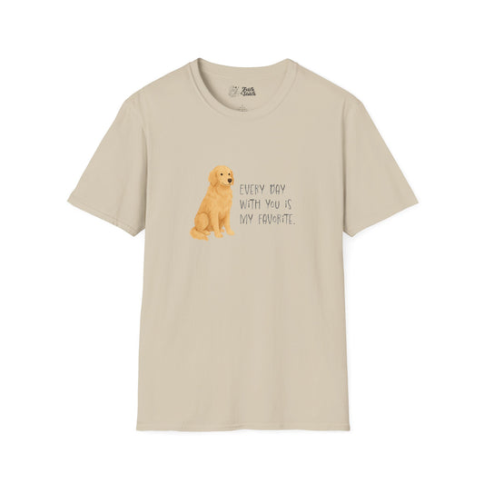 Love message Golden Retriever