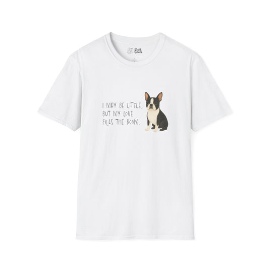 Love message Boston Terrier