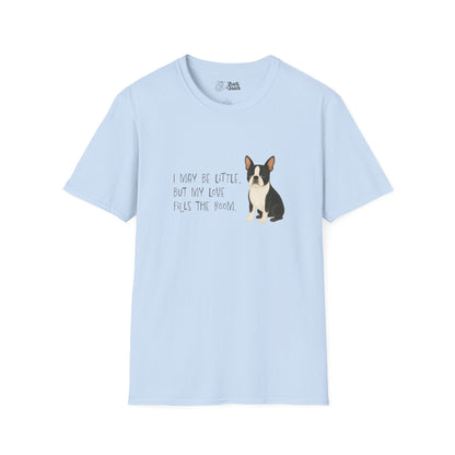 Love message Boston Terrier