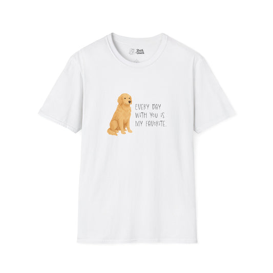 Love message Golden Retriever