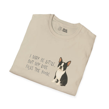 Love message Boston Terrier