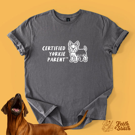 Certified Yorkie Parent